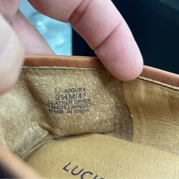 Lucky Brand Adoura Flats in brown leather - Size 9.5 - Picture 5 of 9